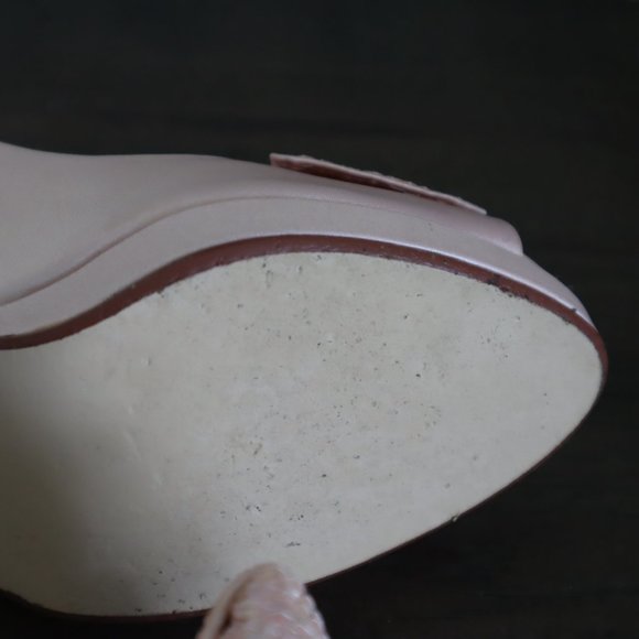 Caparros Blush Satin Pumps - Picture 8 of 14